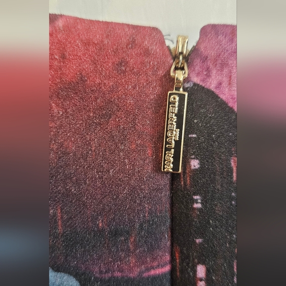 Karl Lagerfeld sheath dress with stunning floral print - Picture 7 of 8